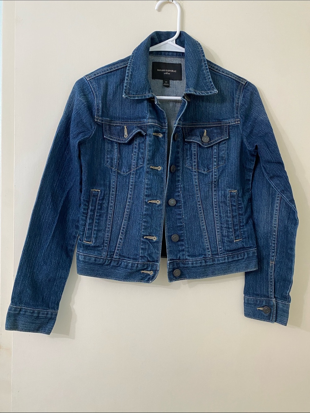 Banana Republic Women's Indigo Denim Jacket, XS